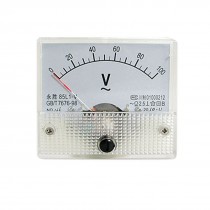 Class 2.5 Accuracy AC 100V Gauge Panel Voltmeter 85L1-V