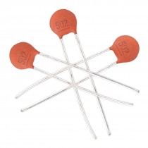 100 x 5000PF 50V Low Voltage DIP Ceramic Disc Capacitors 