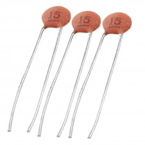 30 x 15pF 50V Low Voltage DIP Ceramic Disc Capacitors