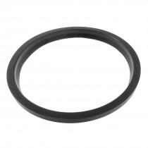 160mm x 180mm x 7mm x 13mm PU Dust Proof Shaft Oil Seal Black