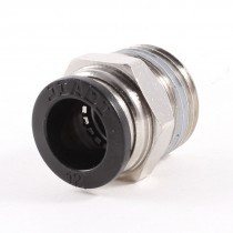 1/2" PT OD Thread Tubing 12mm Push In Joint Pneumatic Connector Quick Fitting