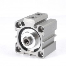 Double Action 32mm Bore 10mm Stroke Push In Slot Thin Air Cylinder