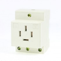 Electrical 4 Flat Pins Modularized Switch Socket AC 440V 16A