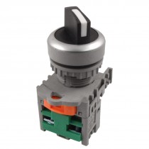 600V Ui SPST NO 2 Position Rotary Combination Selector Switch