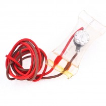 AC 230V 3A 2 Wired Lead -7C Refrigerator Defrost Thermostat Switch