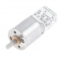 DC 6V 60RPM 3mm Shaft Dia Cylinder Shape Electric Geared Motor