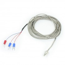 PT100 6mm Thread Temperature Controller Thermocouple Probe 3 Meters