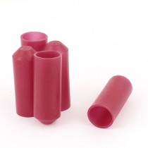 5pcs 15mm Red PE Heat Shrink End Cap Heatshrink Tube Lined Cover