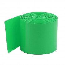 33ft 10M 70mm Green PVC Heat Shrinkable Tubing Wrap Sleeve for 4 x 18650 Battery