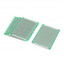 5 Pcs Double Side Prototype PCB Tinned Universal Breadboard 5x7cm FR4