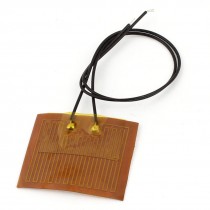 12V 5W Polyimide Flexible Adhesive Thermo Foil Heater Heating Film 35mm x 30mm