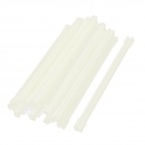 20pcs 6 4" 162mm Long ABS Horizontal PCB Board Card Guide Rail Slot Bar Rod