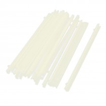 20pcs 6 5" 166mm Long ABS Horizontal PCB Circuit Board Card Guide Rail Slot Bar