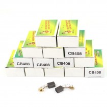 15 Pairs Replacement Motor Carbon Brush 11 x 9 x 6mm for Hitachi CB408
