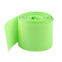 5M Long 29 5mm Light Green Single 18650 Battery PVC Heat Shrinkable Tubing Wrap