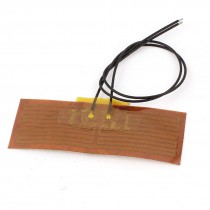 12V 8W Polyimide Flexible Adhesive Thermo Foil Heater Heating Film 87mm x 30mm