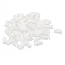 80pcs XH 2 54mm Pitch 6P Male Pin Header Connector for PCB Board