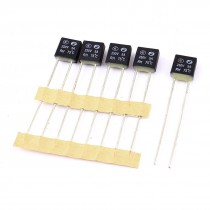 5 Pcs 75 Celsius Degree Motor Temperature Thermal Fuse IC 250V 5A