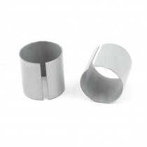 Electric Tool Motor Spare Parts 26mm Inner Dia Protector Shell Silver Tone 2pcs