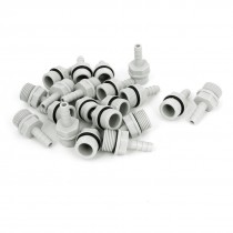 New 20pcs 3 8BSP Thread Plastic Hose Barb Fitting Coupler for 6mm Inner Dia Pipe