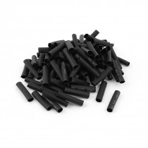 100pcs Wrap Wire 5mm Dia Polyolefin Heat Shrink Tube Sleeving 2 1