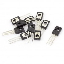 10 Pcs 13003 to 126 NPN 3 Pins PCB Through Hole Bipolar Transistor 1 2A