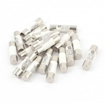 20 Pcs RO15 RT18 RT14 Ceramic Cylindrical Tube Fuse 4A 380V 10x38mm