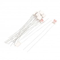 10 Pcs L20 115 Celsius Degree Motor Temperature Thermal Fuse 250V 1A