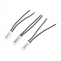 3pcs KSD9700 115 Celsius Thermostat Temperature Control Switch 250V 5A