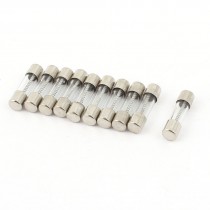 10 x 250V 8A 8Amp Slow Blow Time Delay Glass Fuses Tubes 5mm x 20mm