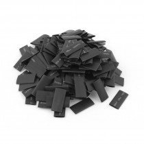 200pcs Wrap Wire Black 8mm Dia Heat Shrink Tube 30mm Length 2 1