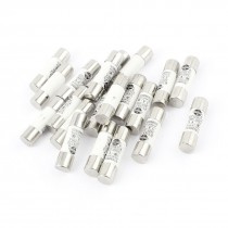 20 Pcs RO15 RT18 RT14 Ceramic Cylindrical Tube Fuse 5A 380V 10x38mm