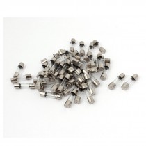 50 Pcs 250V 4A F4AL Quick Fast Acting Cartridge Glass Tube Fuses 5mm x 20mm
