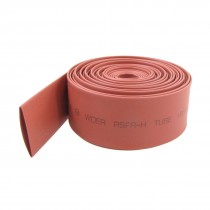 17mm Dia. Heat Shrinkable Tube Shrink Tubing 4m 13.1ft Red