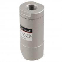 Pneumatic Silver Tone Alloy LCV-08 One Way Mechanical Valve