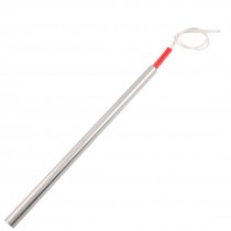 White Wired 14mm x 270mm Stainless Steel Tube Cartridge Heater AC 110V 600W