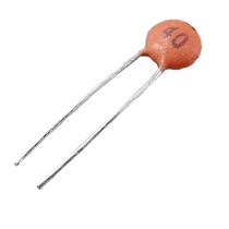 100 x 40pF 0.04nF 50V Low Voltage Ceramic Disc Capacitors