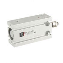 16mm Bore 20mm Stroke CDU Rods Pneumatic Air Cylinder
