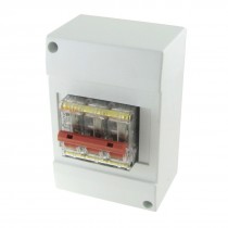 AC 400V 32A 3P Transparent Mini Circuit Breaker MCB with Housing