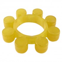 193mm x 100mm PU 8 Petals Drive Shaft Coupler Damper Yellow
