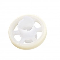 4 Pieces 10mm x 30mm x 20mm PCB Rubber Coating PP Wheels