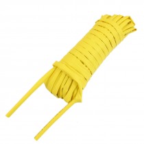 Ratio 2:1 3mm Dia Yellow Polyolefin Heat Shrinkable Tube 8M Long