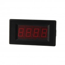 Plastic Housing DC 5V 97A 35HM 4 Digital LED Panel Voltmeter