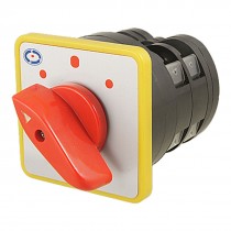 On Off On Position 2 Phase Changeover Cam Switch 500V 16A