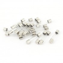 20pcs 6x30mm Quick Blow Fast Acting Cylindrical Glass Tube Fuse 10A 250V