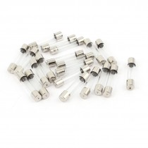 20pcs 6x30mm 6amp 250V Quick Blow Fast Acting Low Break Capacity Glass Tube Fuse
