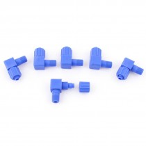 6pcs 9mm 1 8BSP Thread 90 Degree Pneumatic Quick Pipe Coupler for 8mm OD Hose