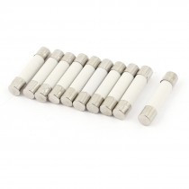 10pcs 250V 4A Fast Blow Ceramic Fuses Tubes 6mm x 30mm