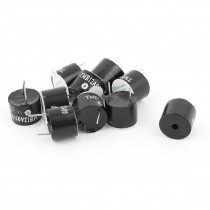 10pcs 12mm x 9 5mm Active Buzzer Alarm Ringer Continuous Beep DC 5V 85nu