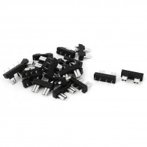 20pcs Black Silver Tone Auto Fuse Holders SL 506P
